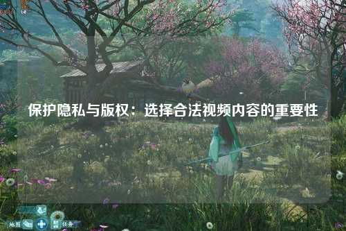 保护隐私与版权：选择合法视频内容的重要性