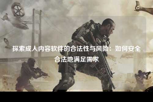 探索成人内容软件的合法性与风险：如何安全合法地满足需求